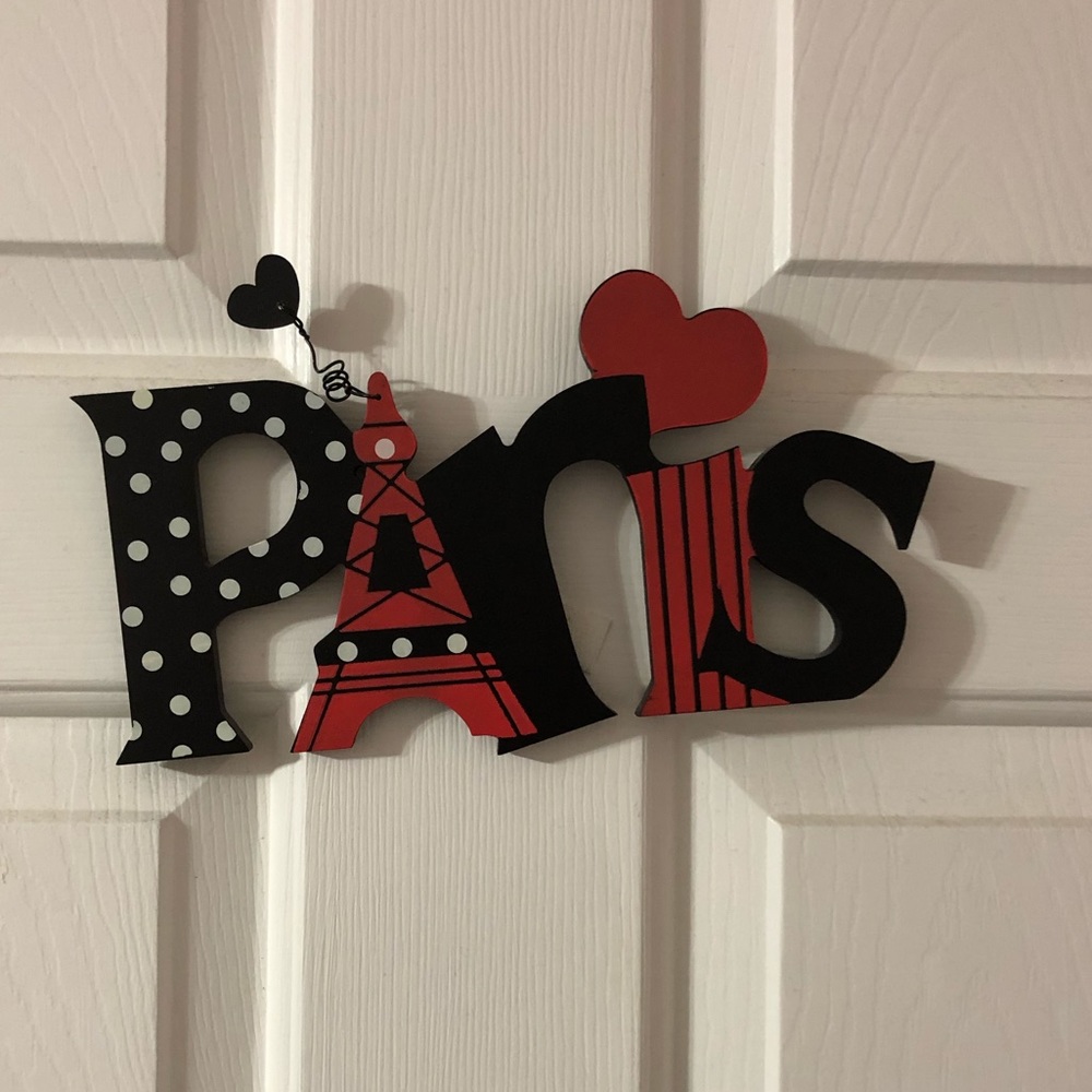 “Paris” wall art